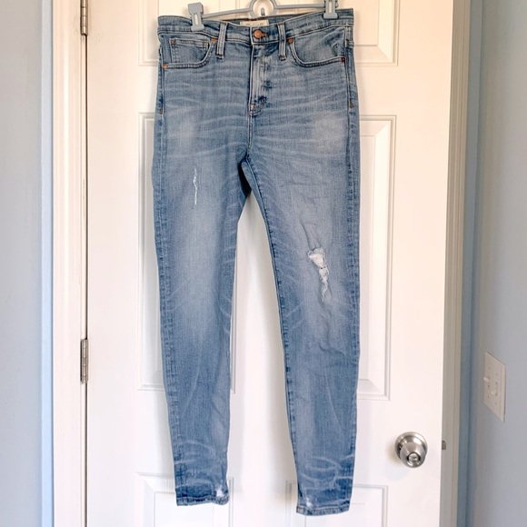 Madewell Denim - Madewell 9’’ High Rise Skinny Jeans Size 30
